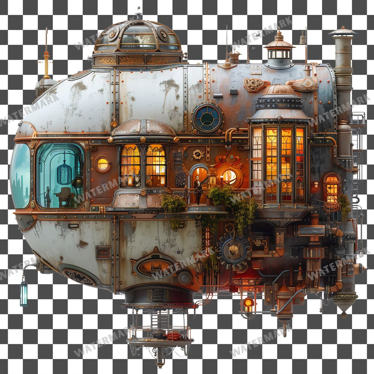 Steampunk Clipart Pngs