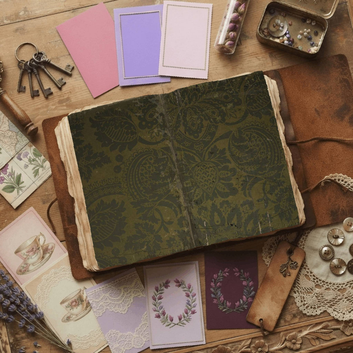 Steampunk Digital Papers