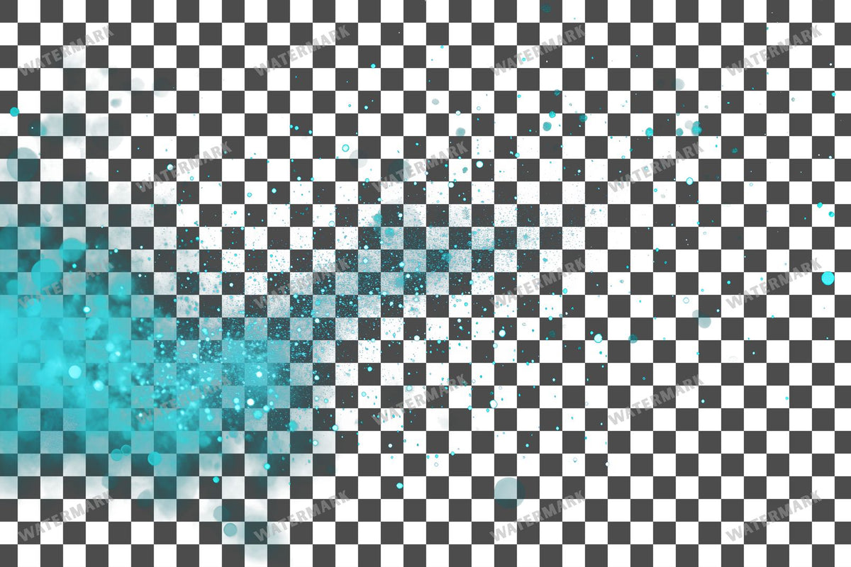 Turquoise Light Transparent Overlay Pngs