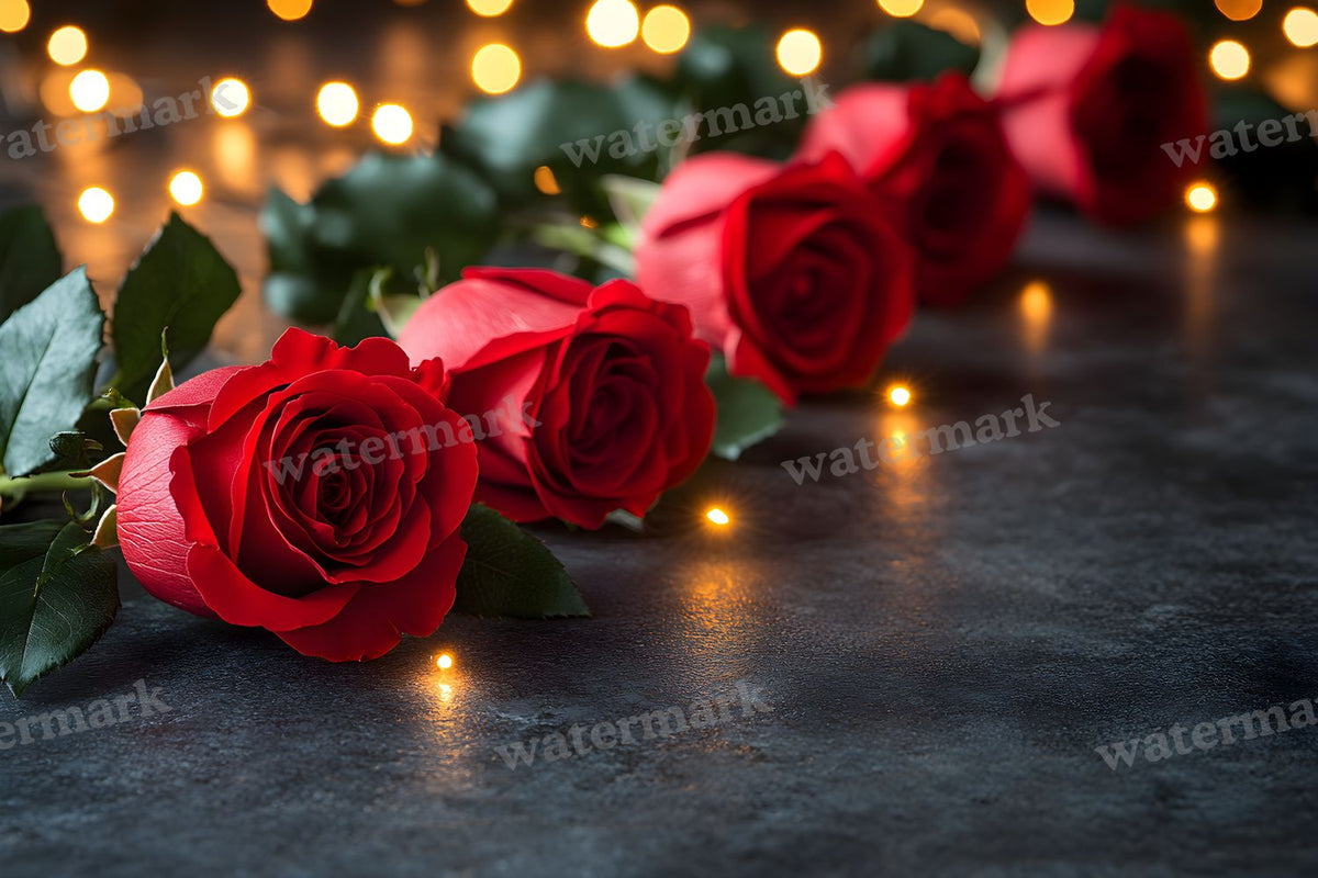 Valentine digital photo backdrop for photo editing, preview 13
