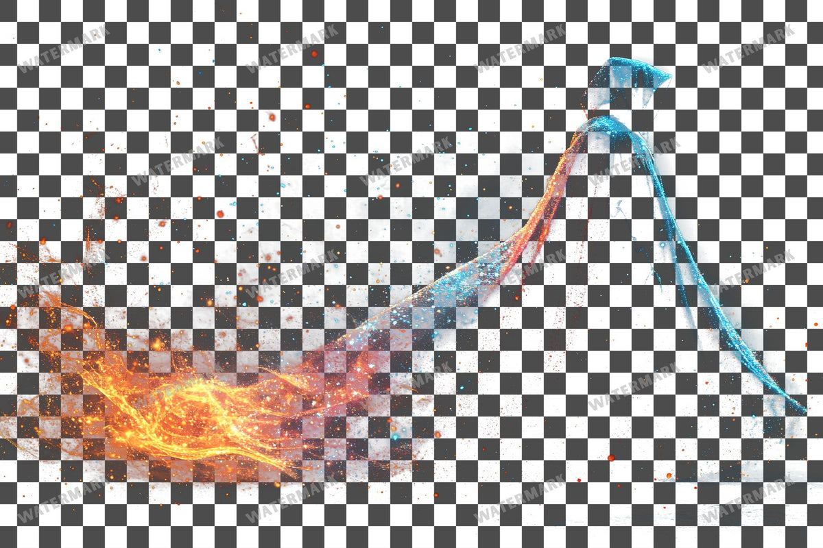 Vibrant Witchs Robe Transparent Overlay Pngs