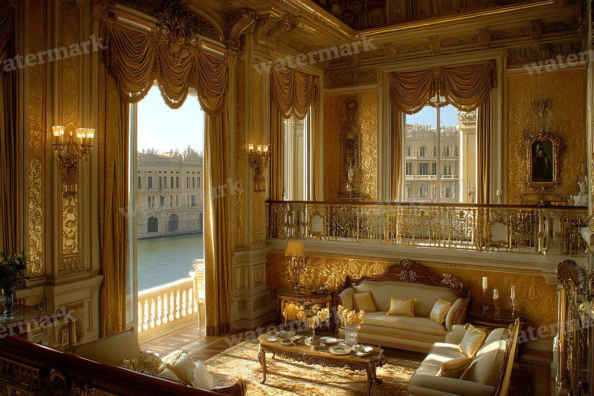 Victorian Golden Backdrop Images