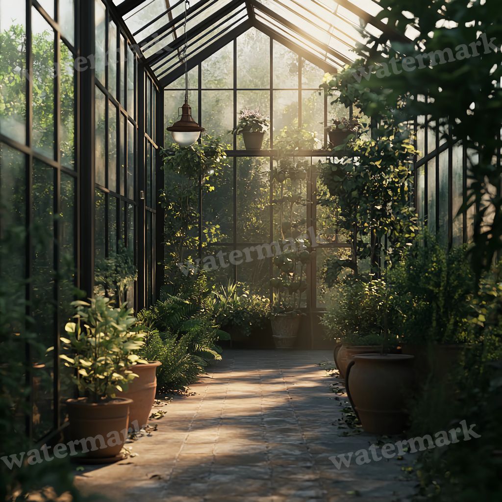 Victorian Greenhouse Backdrop Images