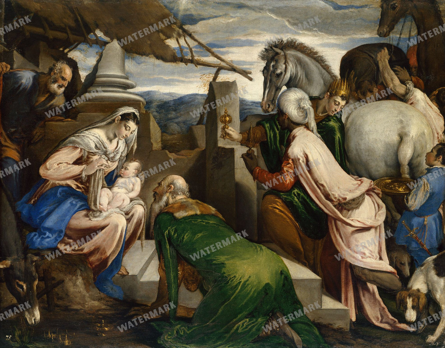 Wall Art Vintage Paintings