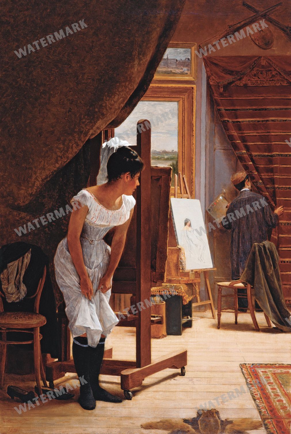 Wall Art Vintage Paintings
