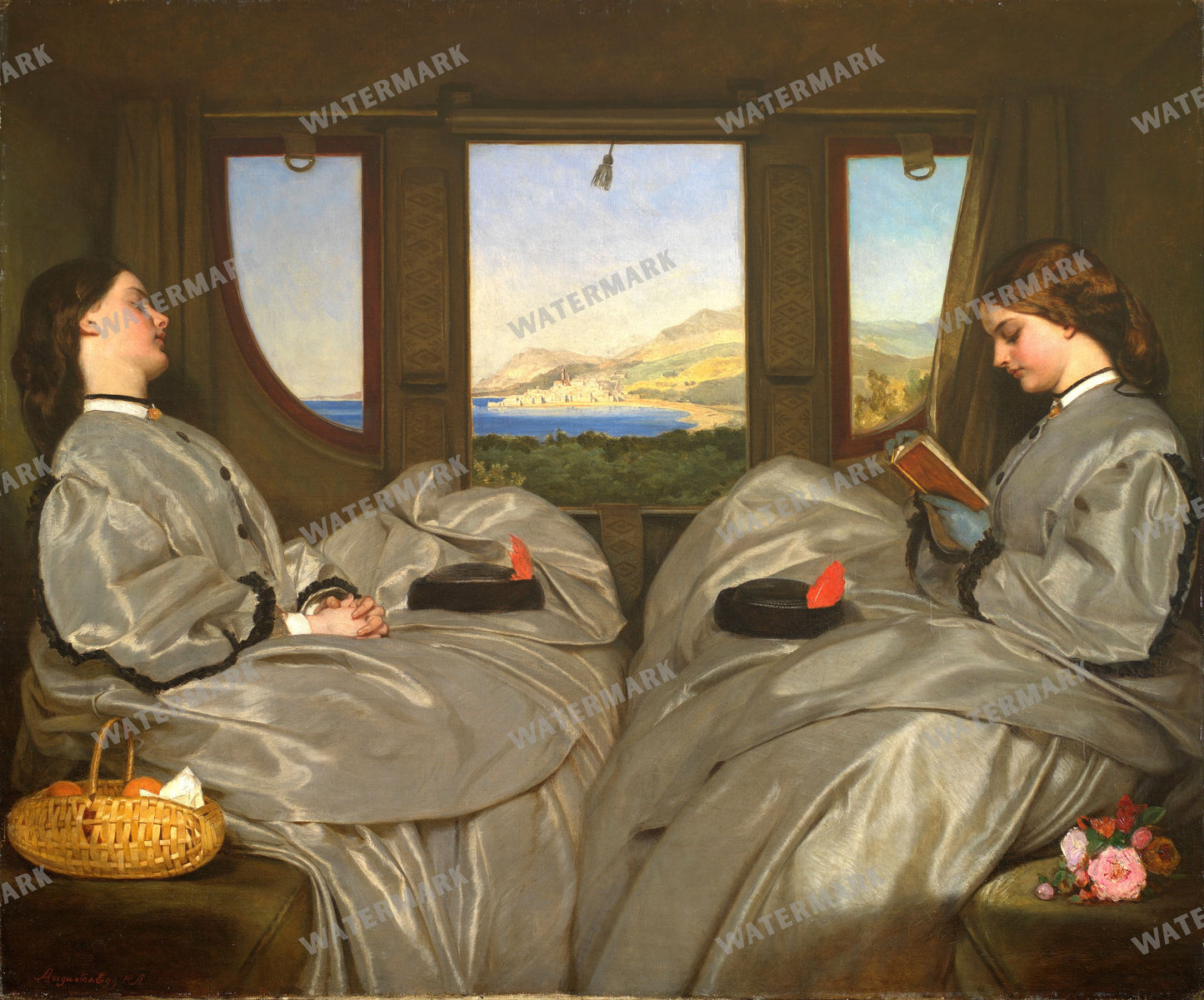 Wall Art Vintage Paintings