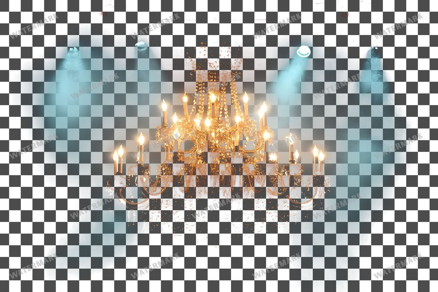 Warm Cozy Magical Disney Style Transparent Overlay Pngs
