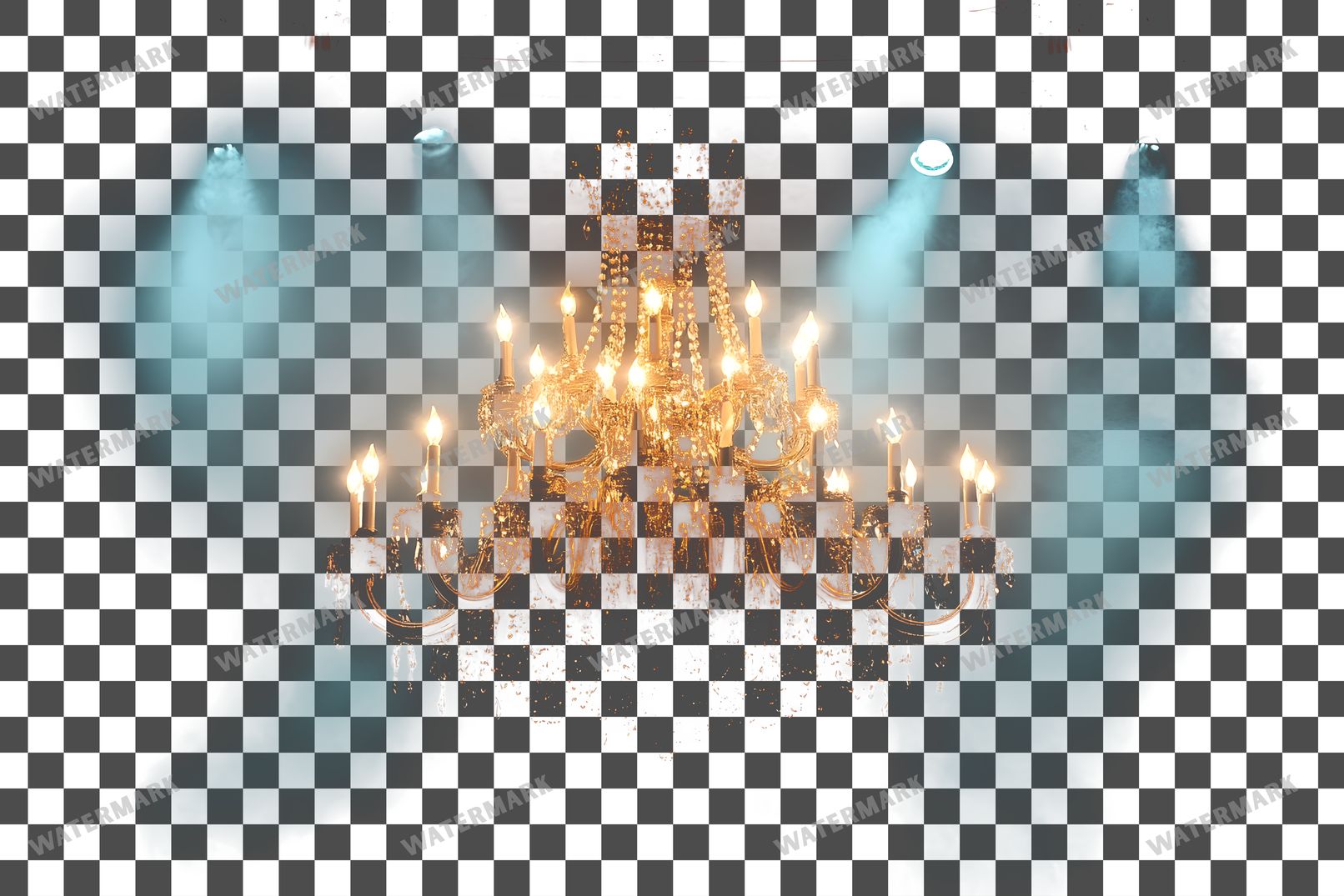 Warm Cozy Magical Disney Style Transparent Overlay Pngs