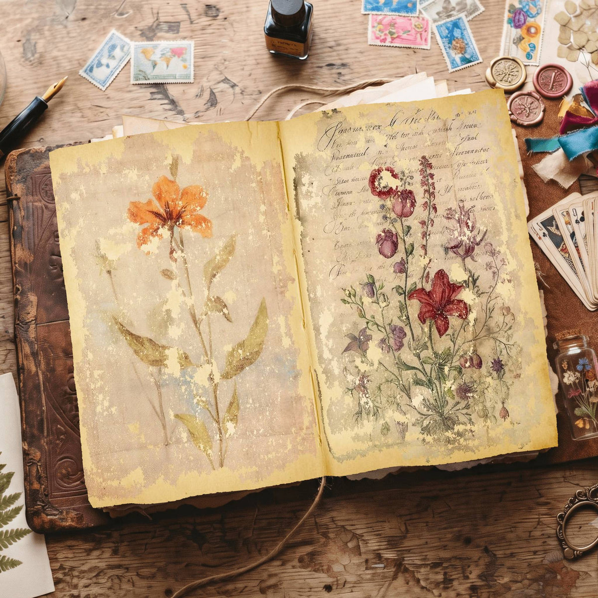 Wildflowers Digital Papers