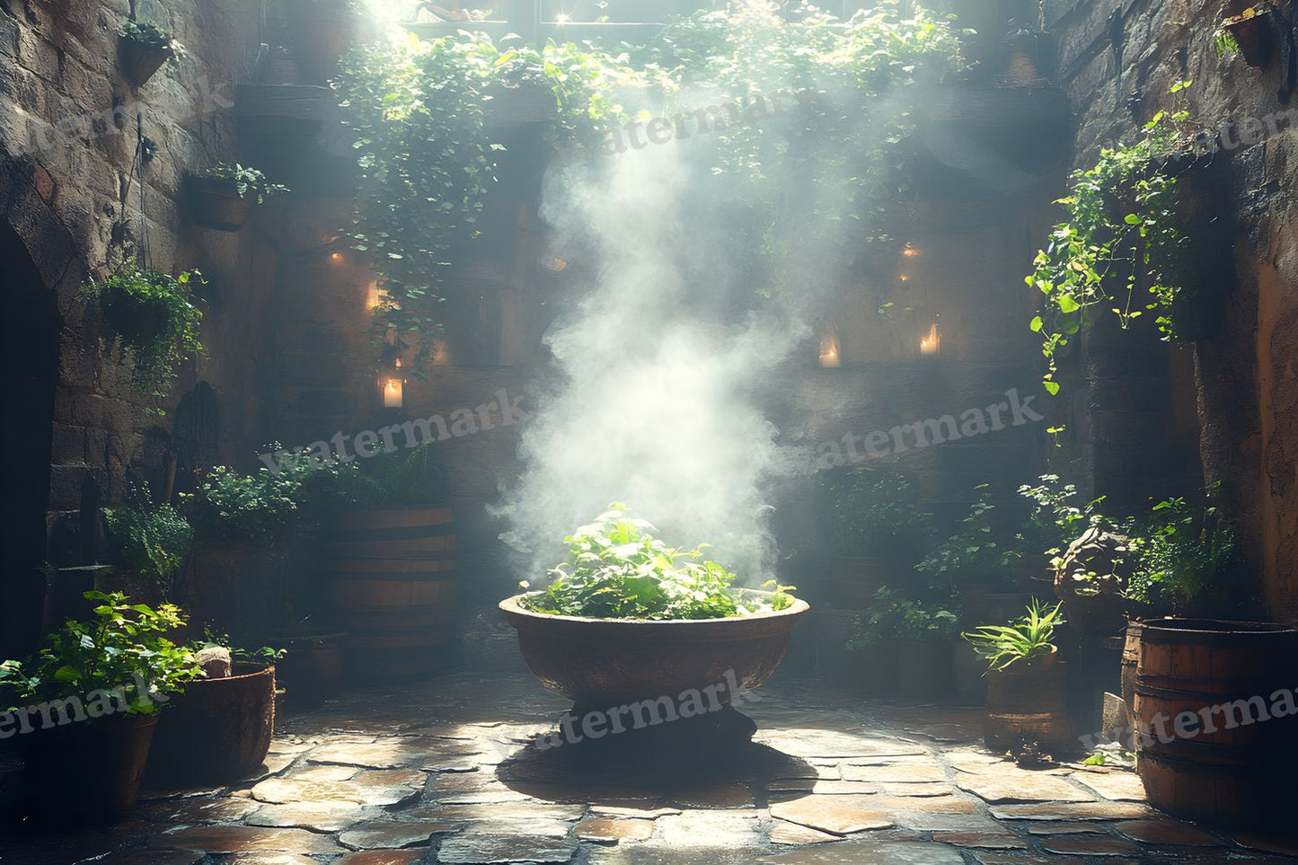 Witch’Cauldron Backdrop Images