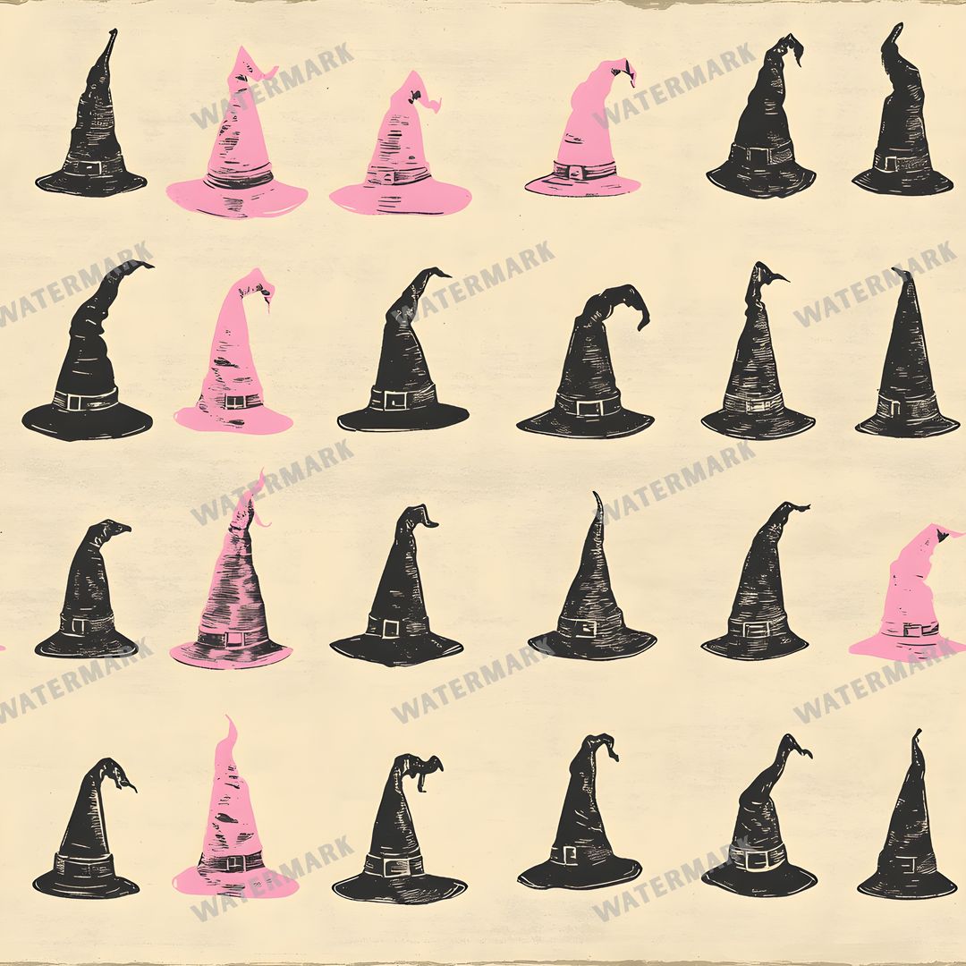 Witchcraft Seamless Pattern