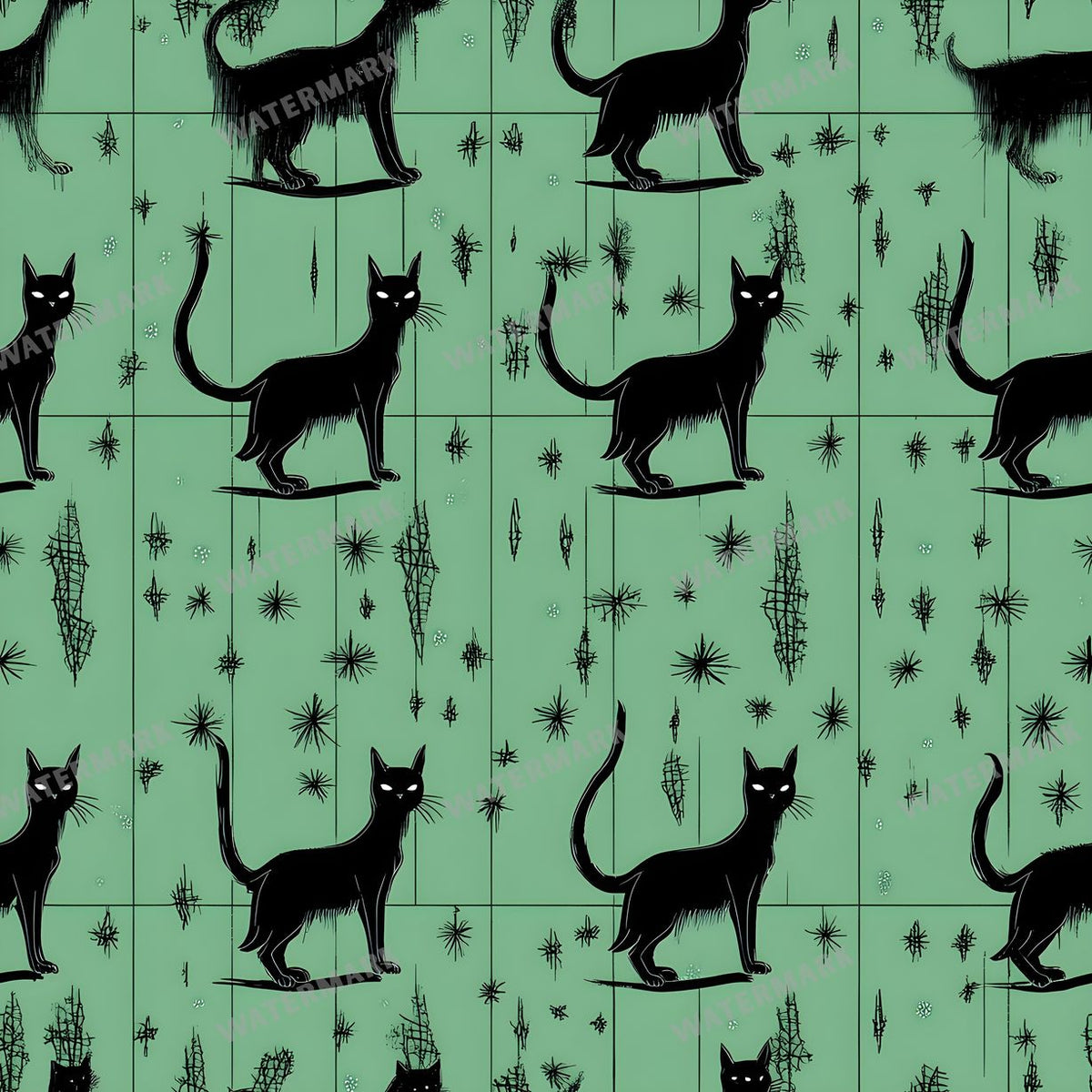 Witchcraft Seamless Pattern