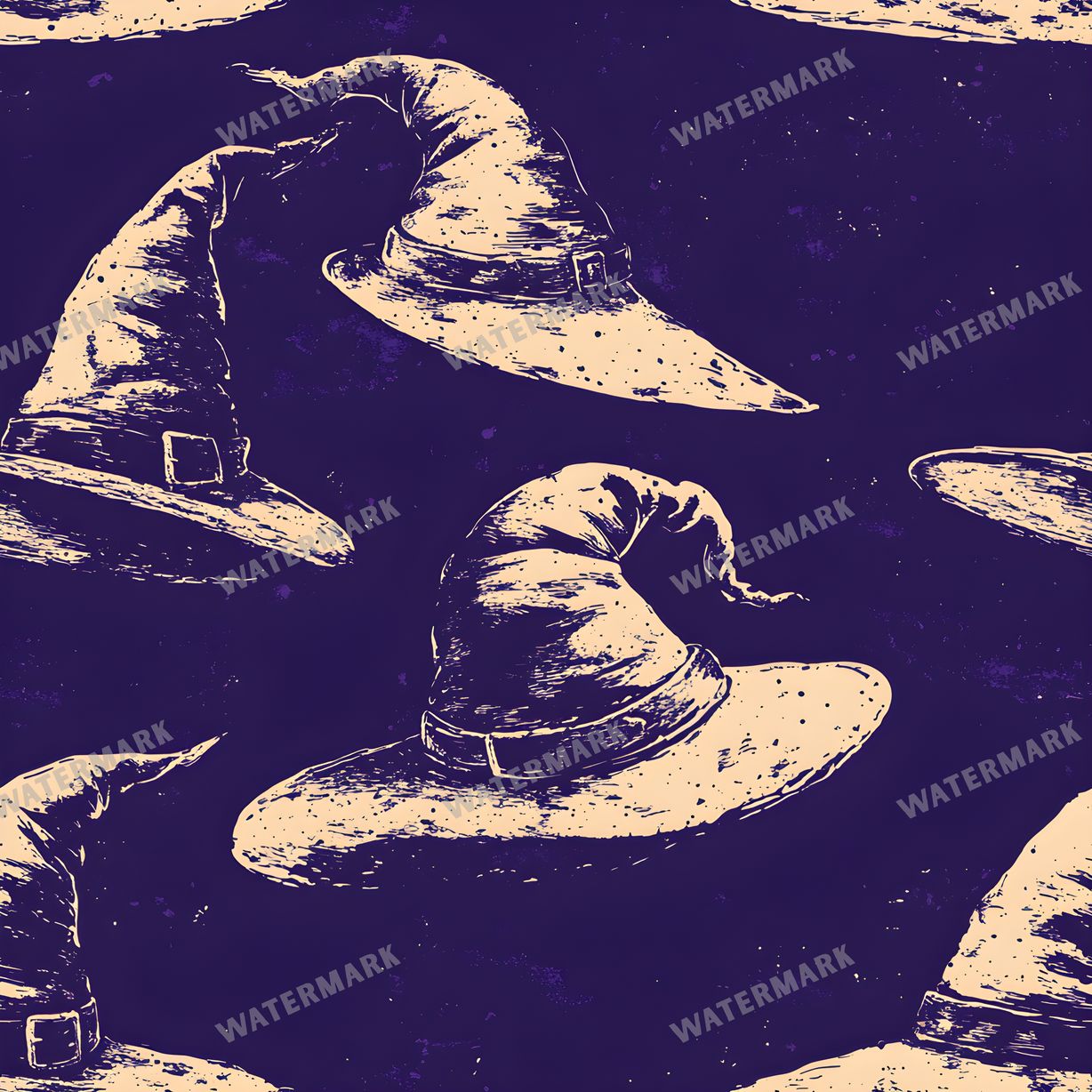 Witchcraft Seamless Pattern