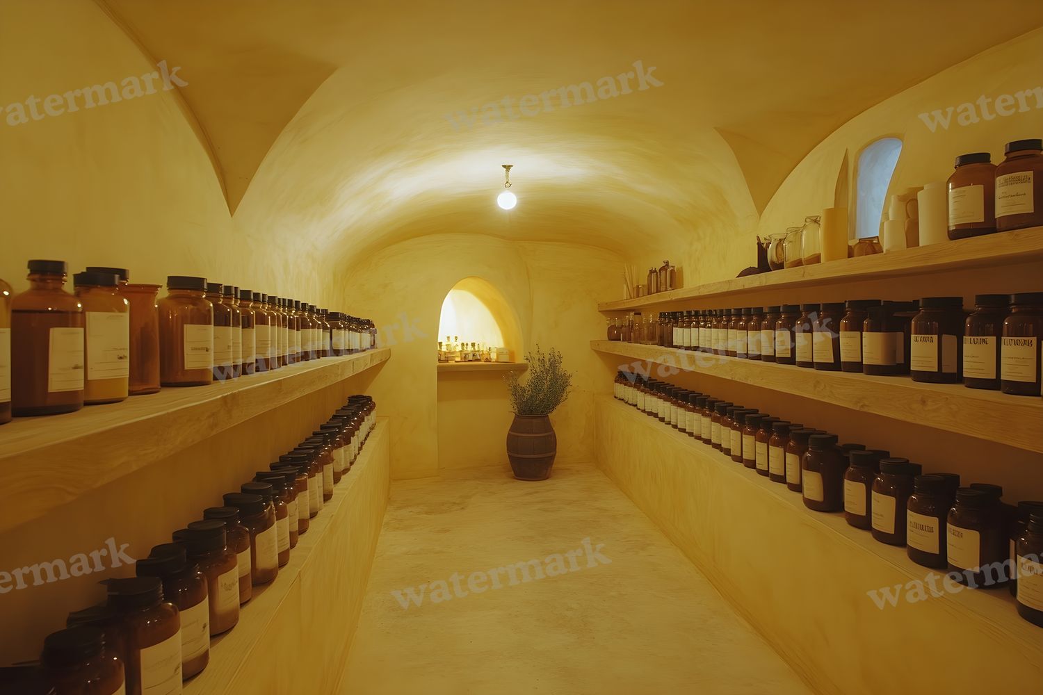 Witchs Apothecary Room Backdrop Images
