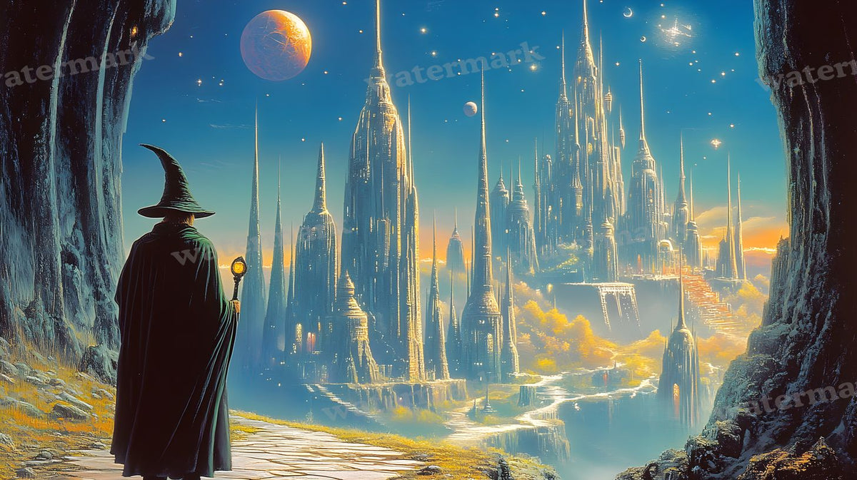 Wizard Walk Backdrop Images