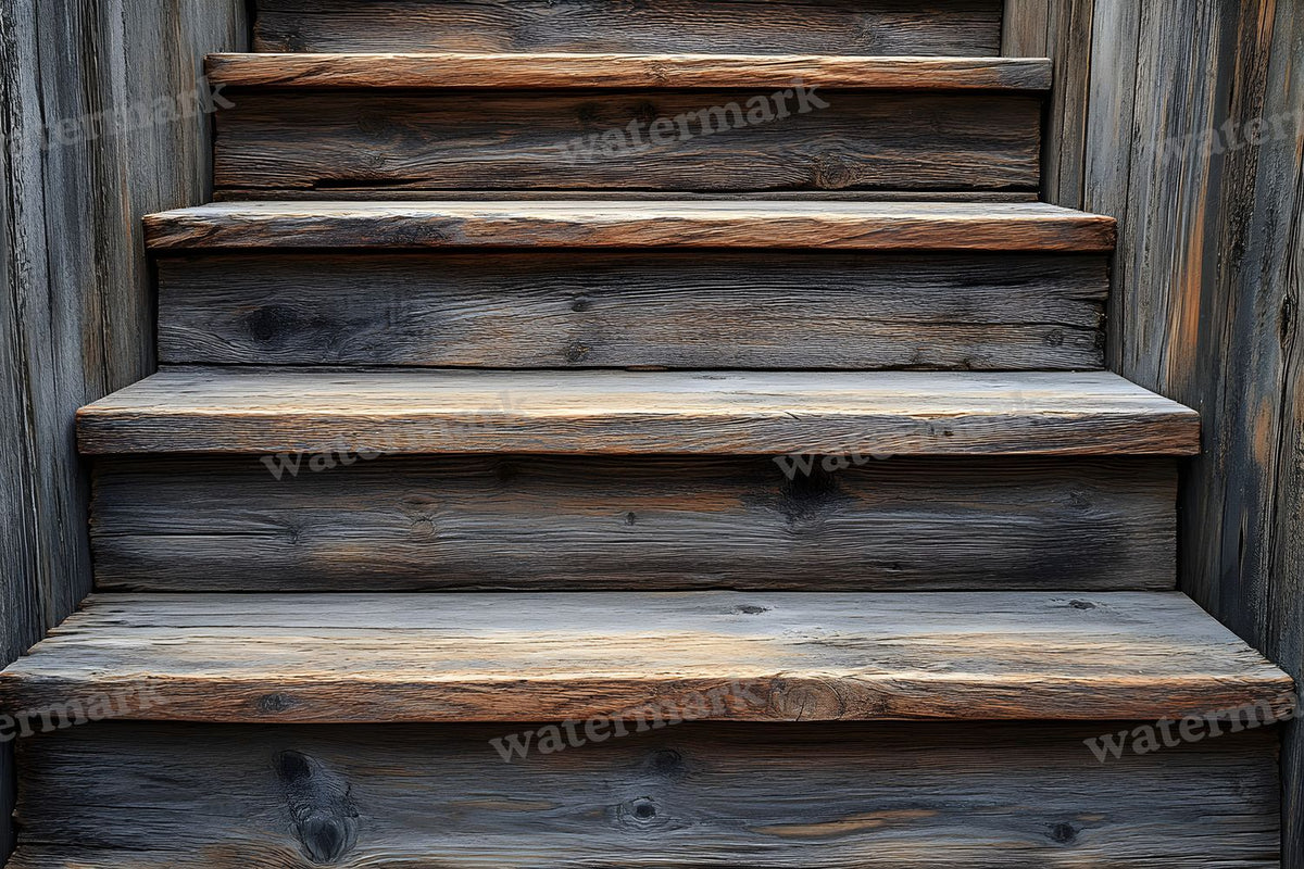 Wooden Stairrustic Vintage Backdrop Images