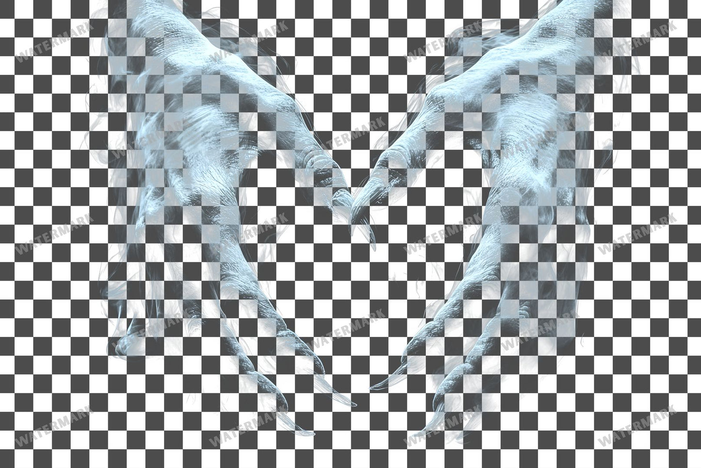 Wraiths Hands Transparent Overlay Pngs
