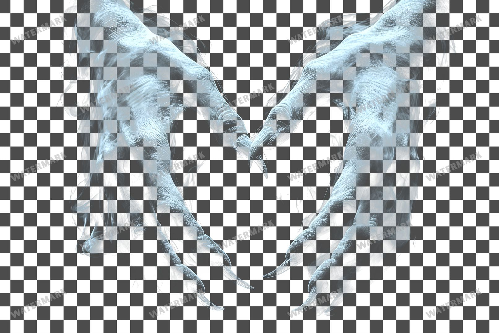 Wraiths Hands Transparent Overlay Pngs