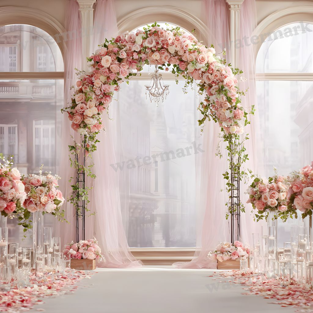 Wrought Iron Arch Decor Backdrop Images
