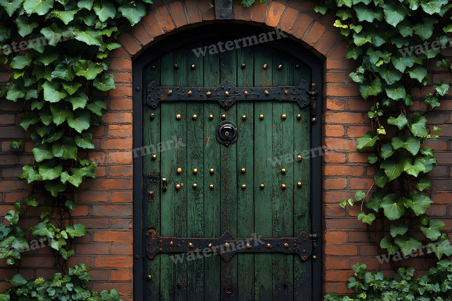 Aged Rustic Wood Door Backdrop Images