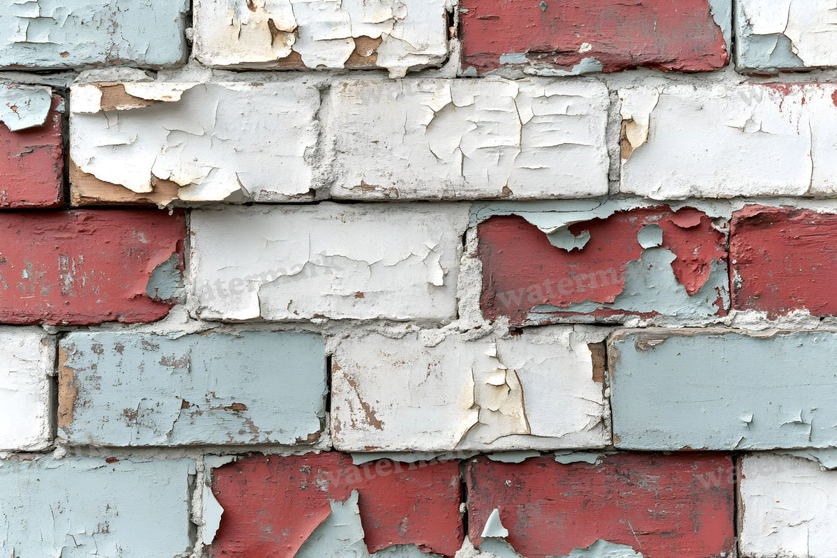 Aged Whitewashed Bricks Backdrop Images