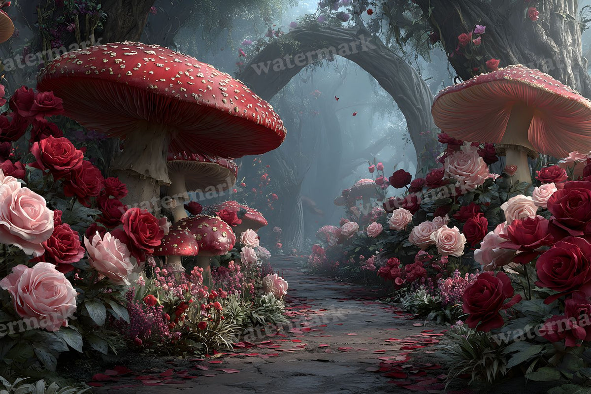Alice Wonderland Theme Backdrop Images
