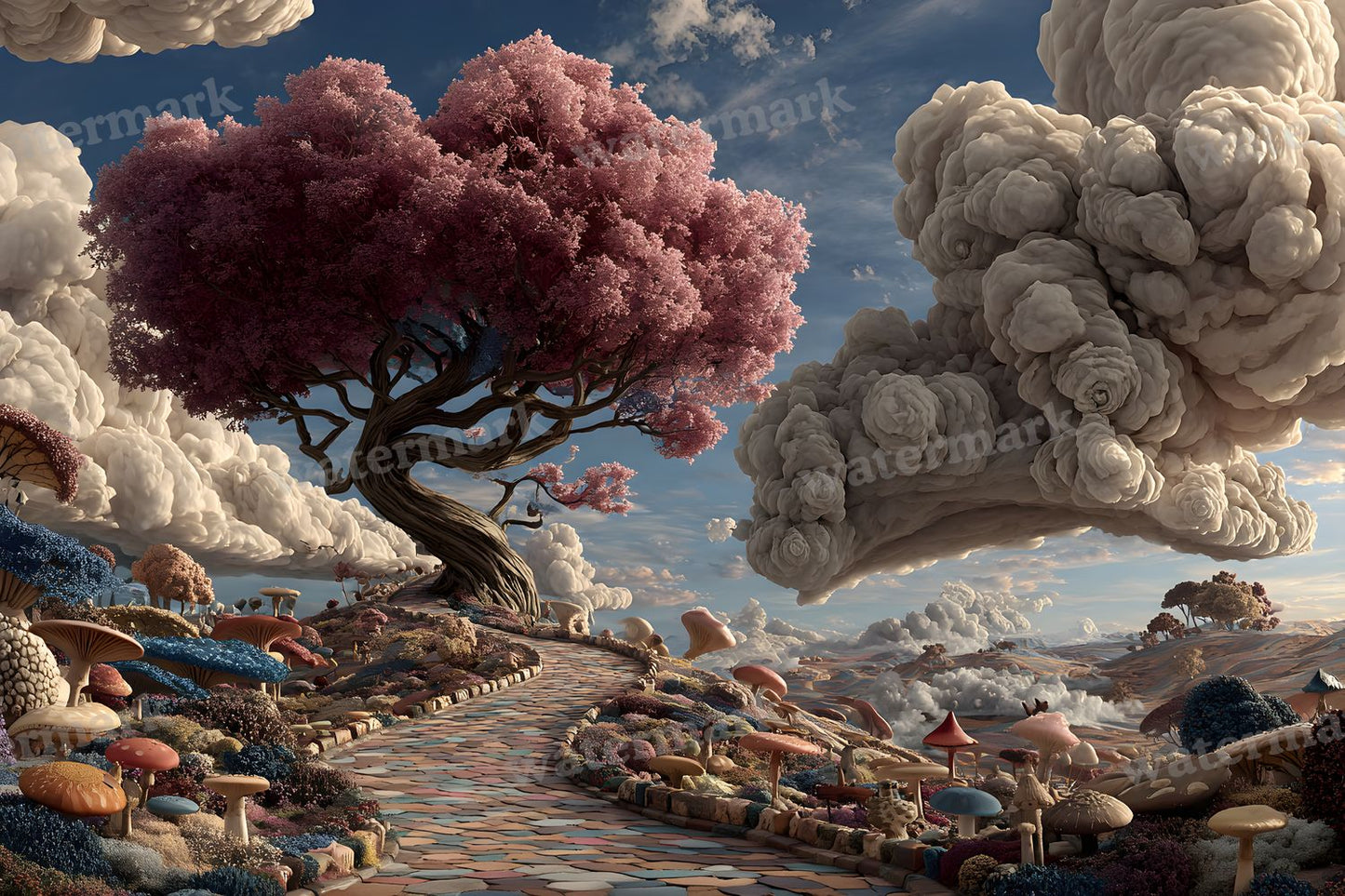 Alice Wonderland Theme Backdrop Images