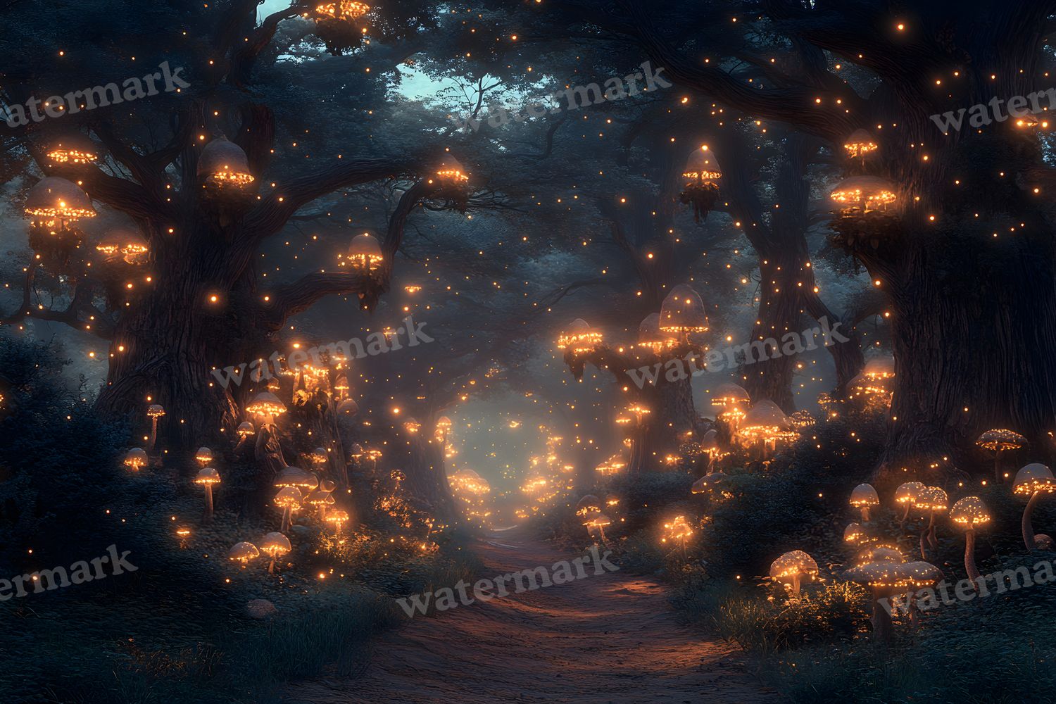 Ancient Fairytale Forest Backdrop Images