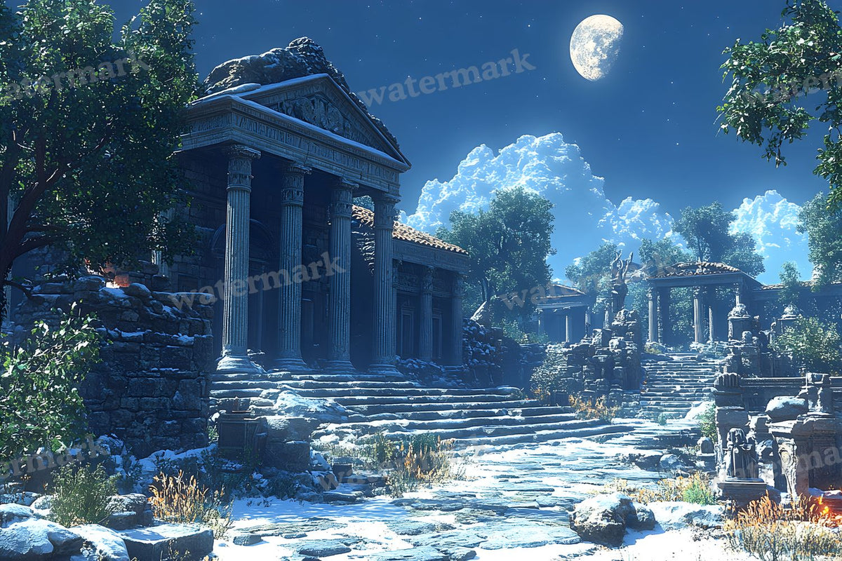 Ancient Roman Night Backdrop Images