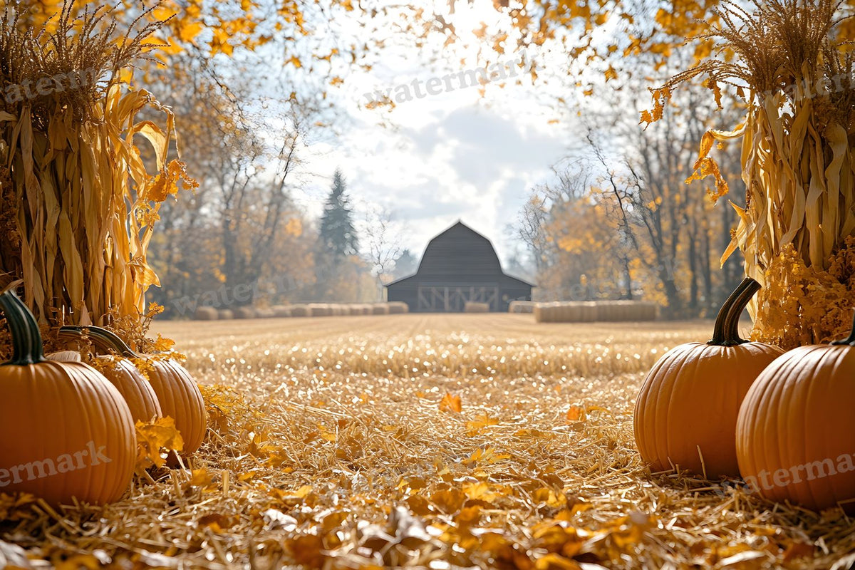 Autumn Harvest Backdrop Images