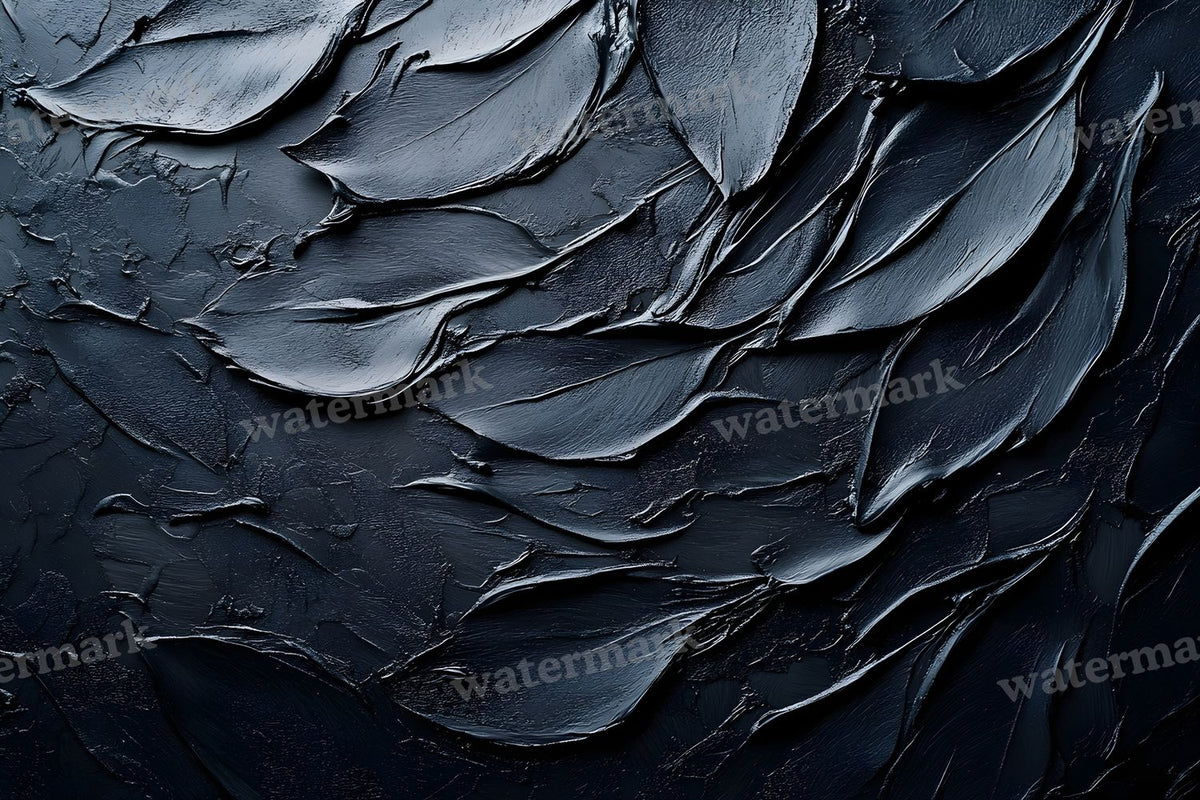 Black Texture Ethereal digital photo backdrop for photo editing, preview 14