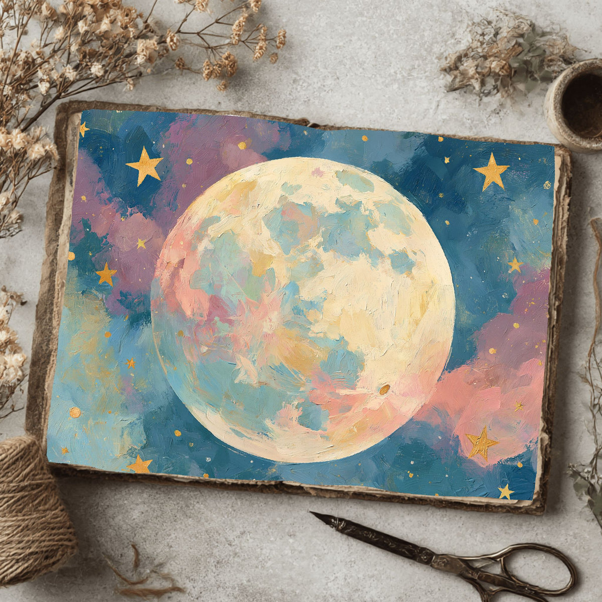 Celestial Moon Journal Paper