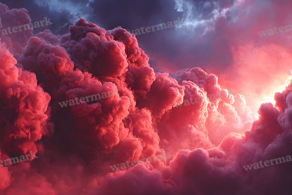 Ruby Smoke Action Backdrop Images