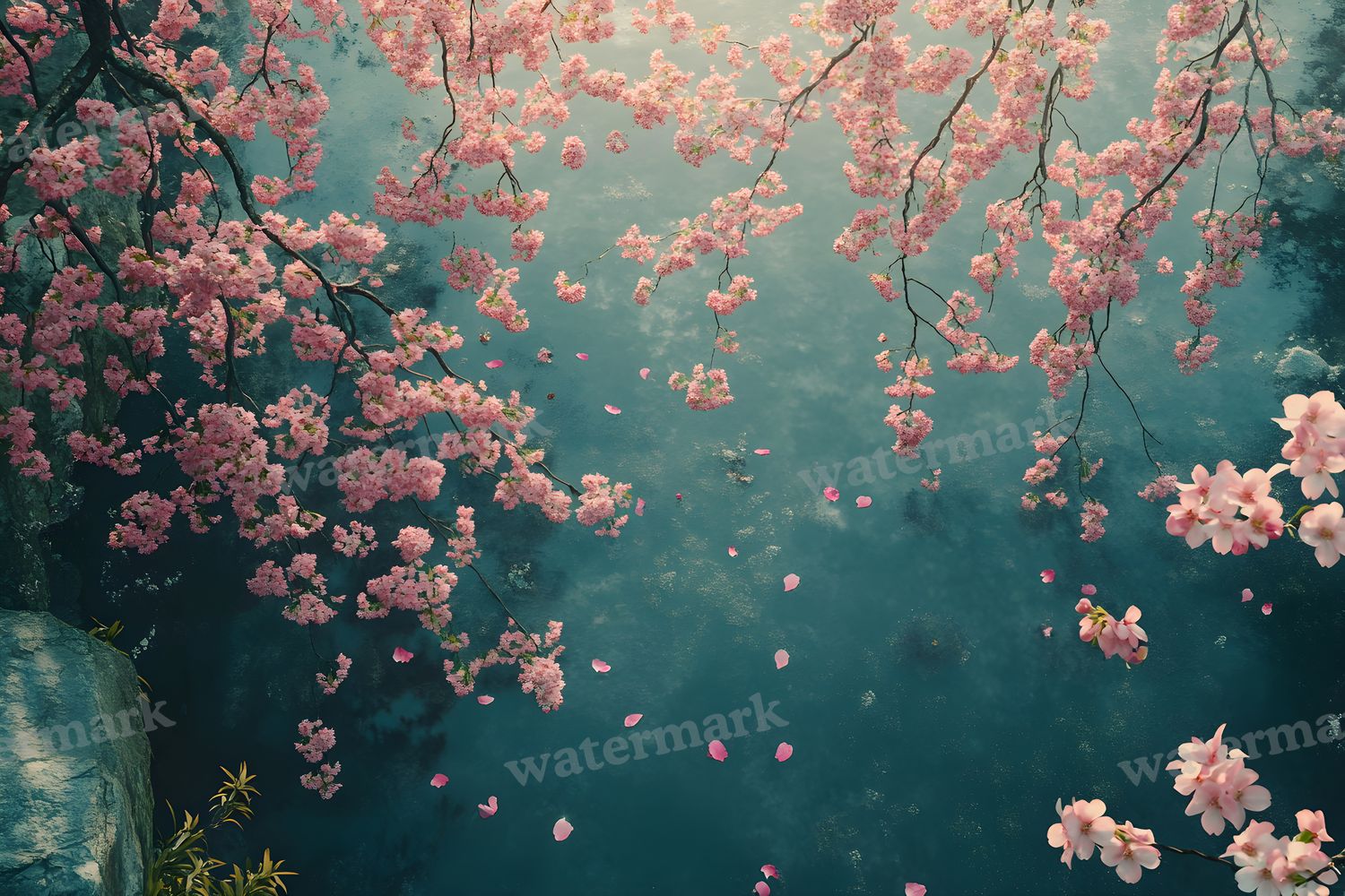 Spring Blossom Ground Backdrop Images