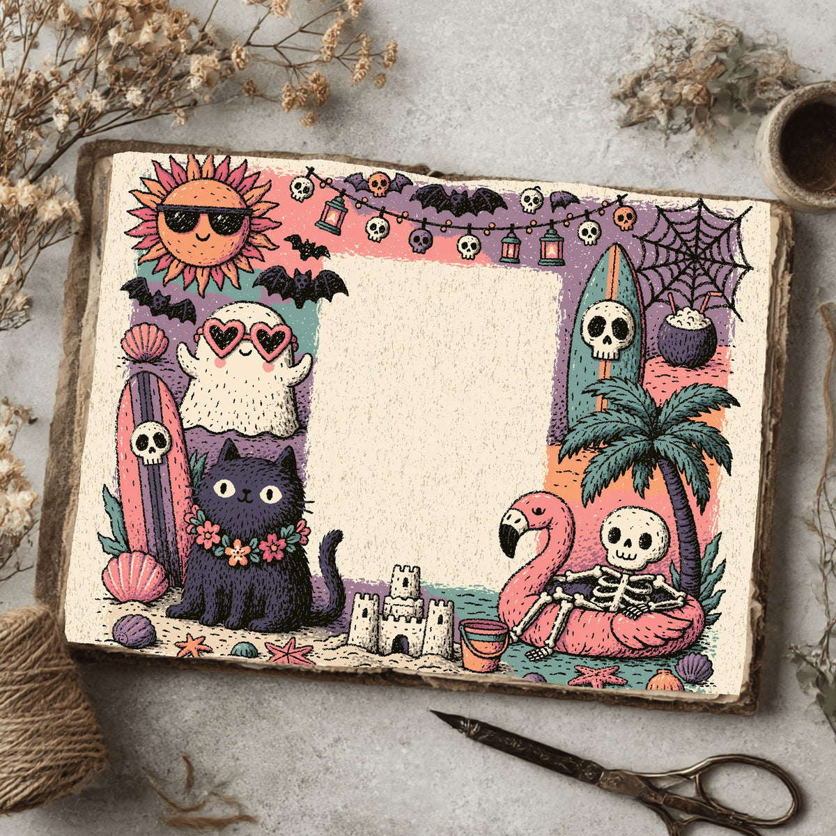 Summerween Invitation Border