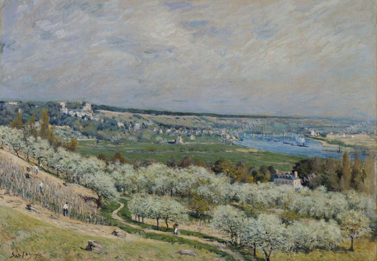 Alfred Sisley Vintage Paintings