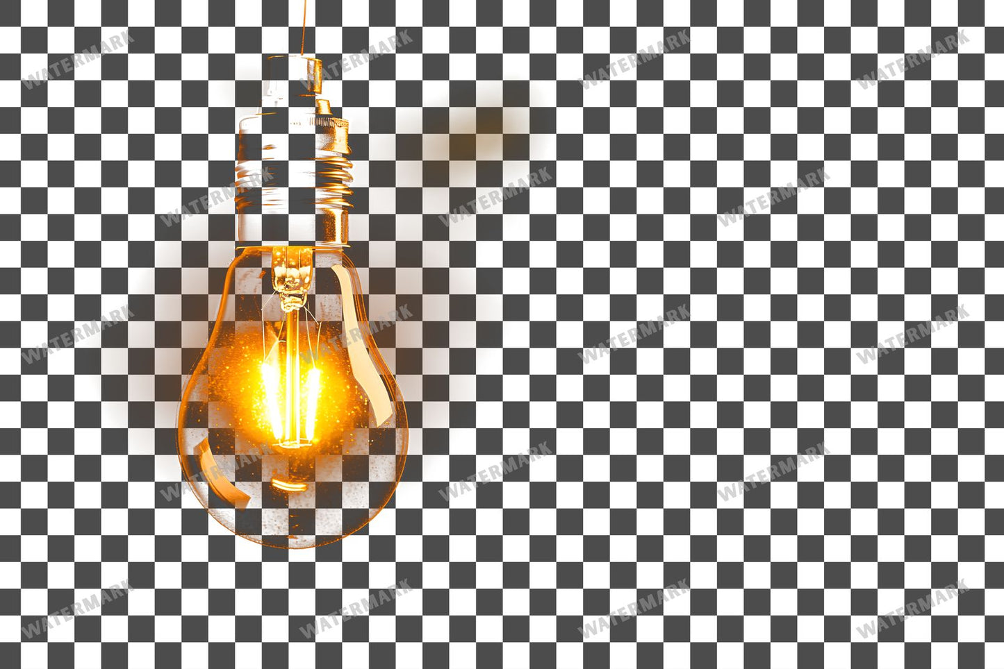 Amber Light Warm Yellow Tone Transparent Overlay Pngs