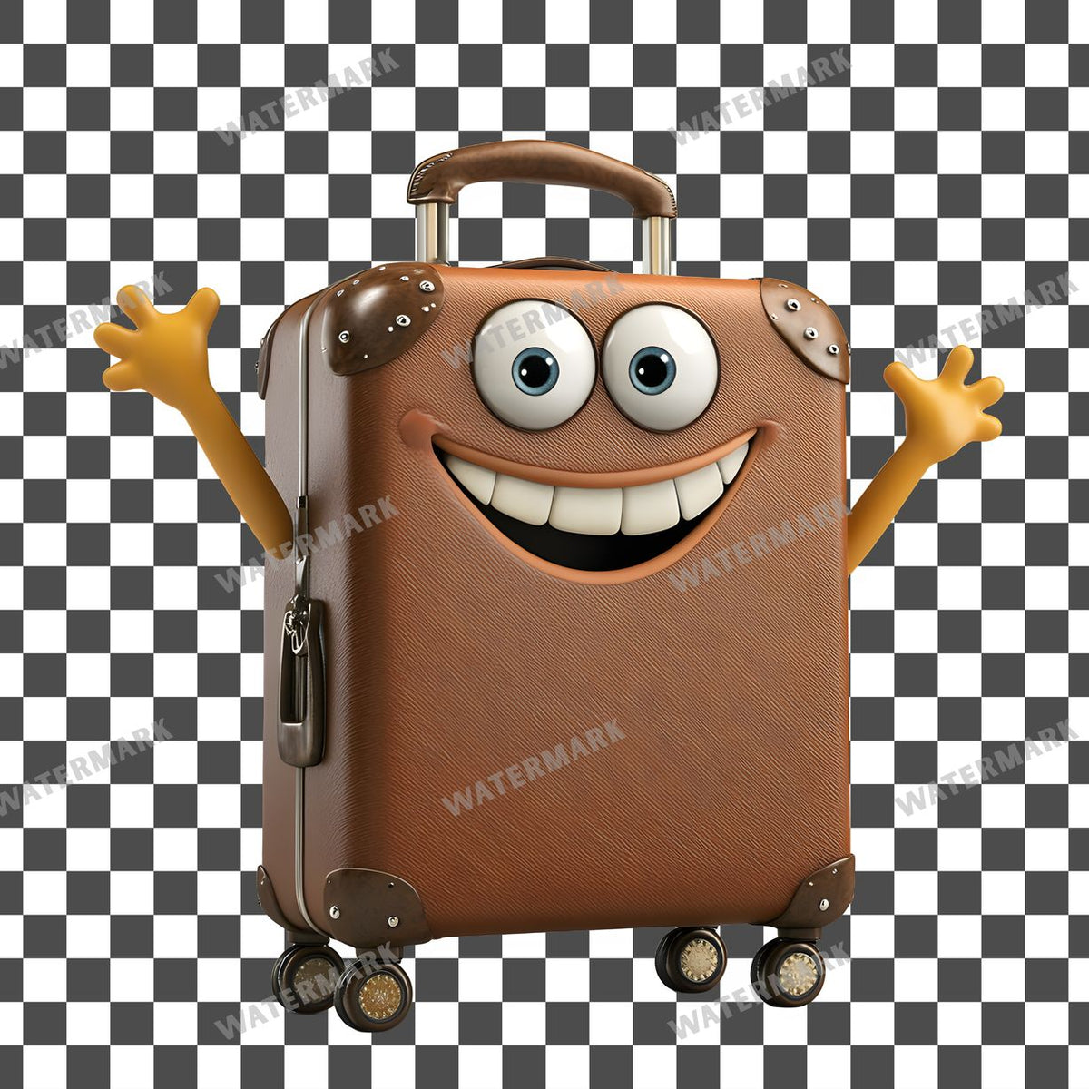 Arms Suitcase Clipart Pngs