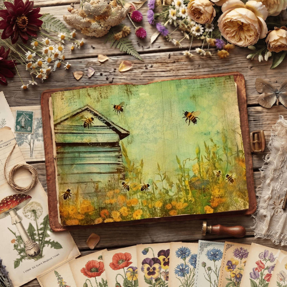 Bees Digital Papers