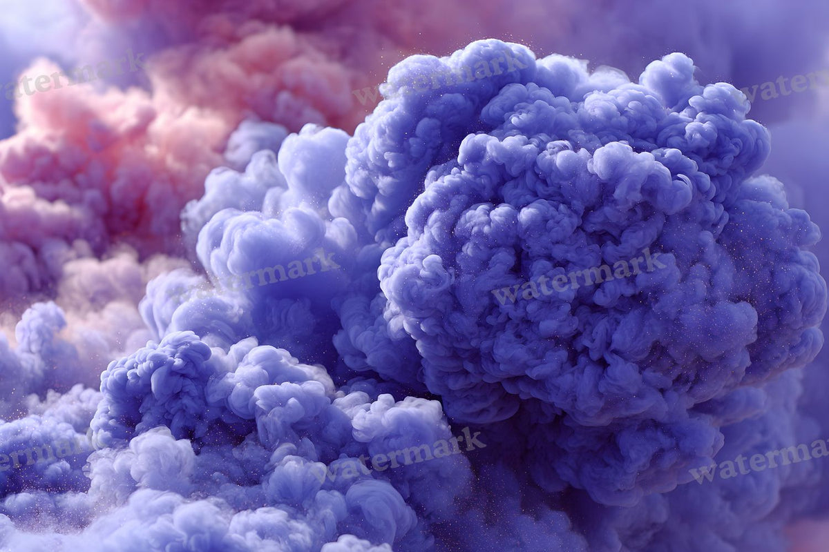 Blue Smoke Backdrop Images