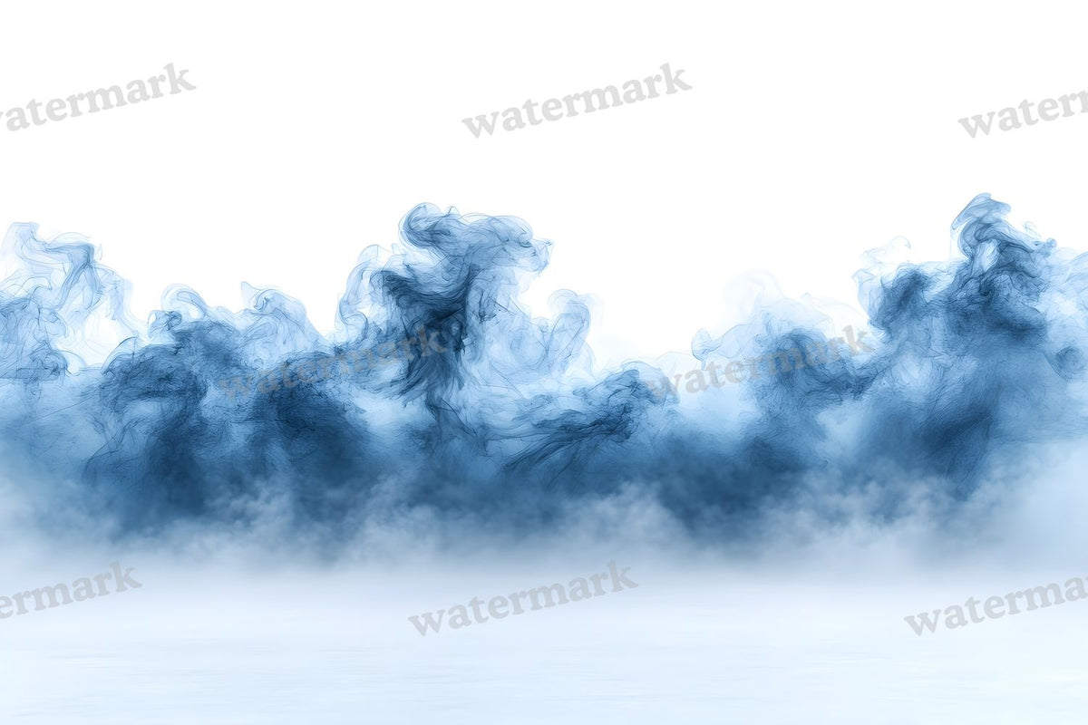 Blue Smoke Backdrop Images