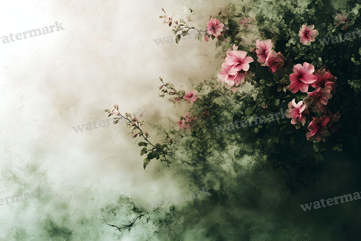 Blush Meadow Backdrop Images