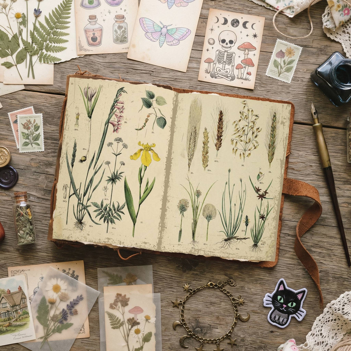Botanical Digital Papers