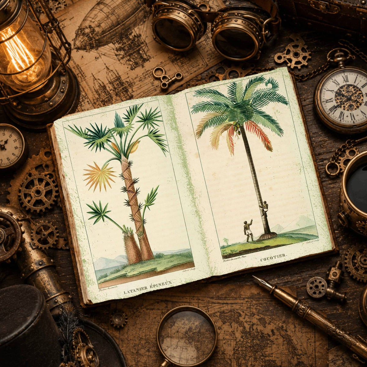 Botanical printable junk journal paper, page preview 15