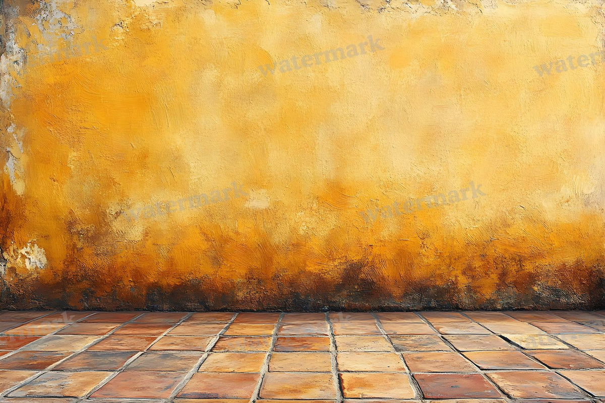 Burnt Amber Wall Backdrop Images
