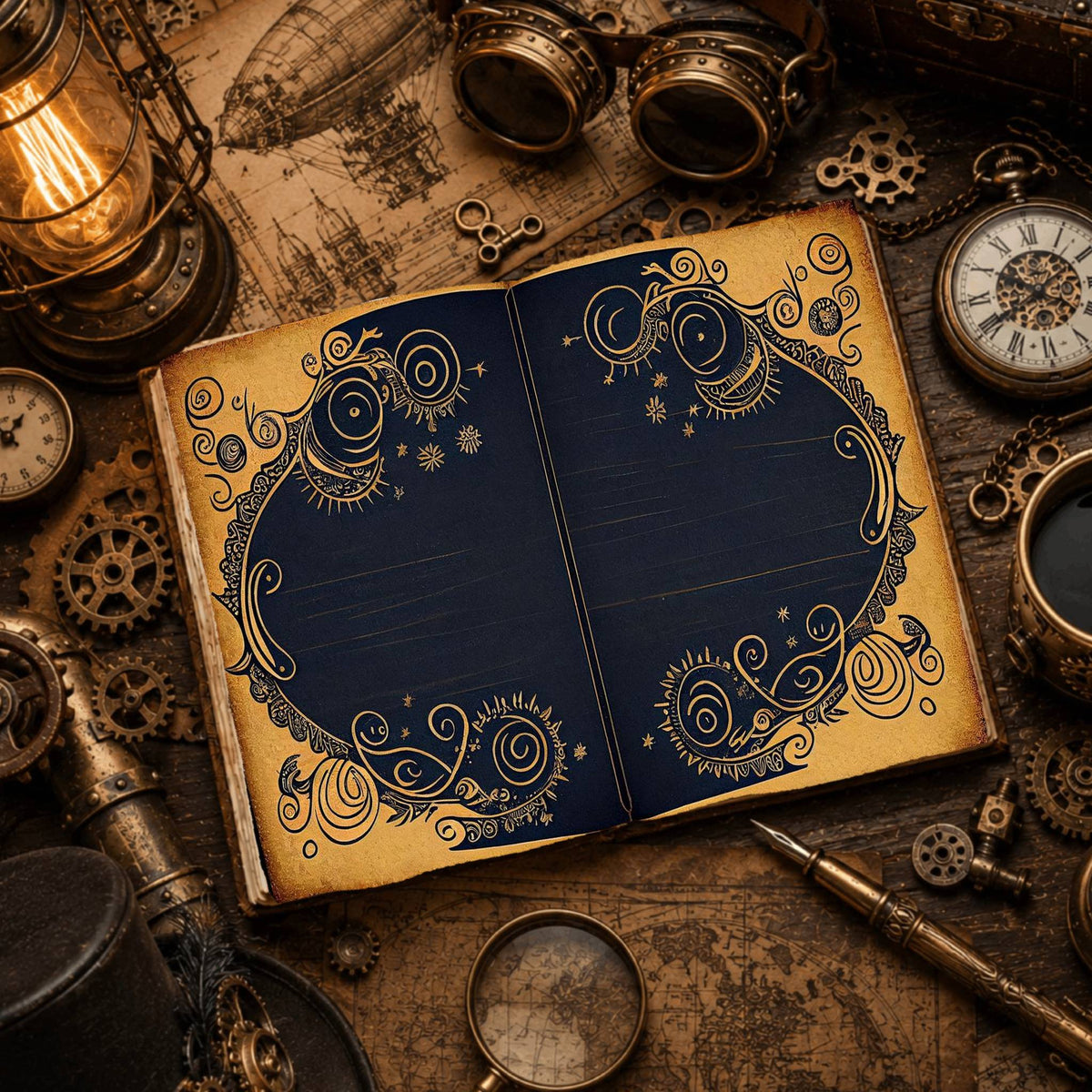 Celestial Moon Digital Papers