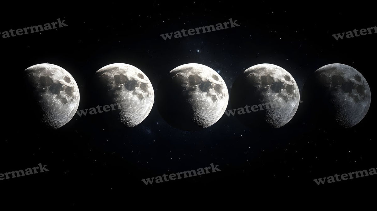 Celestial Moons Backdrop Images