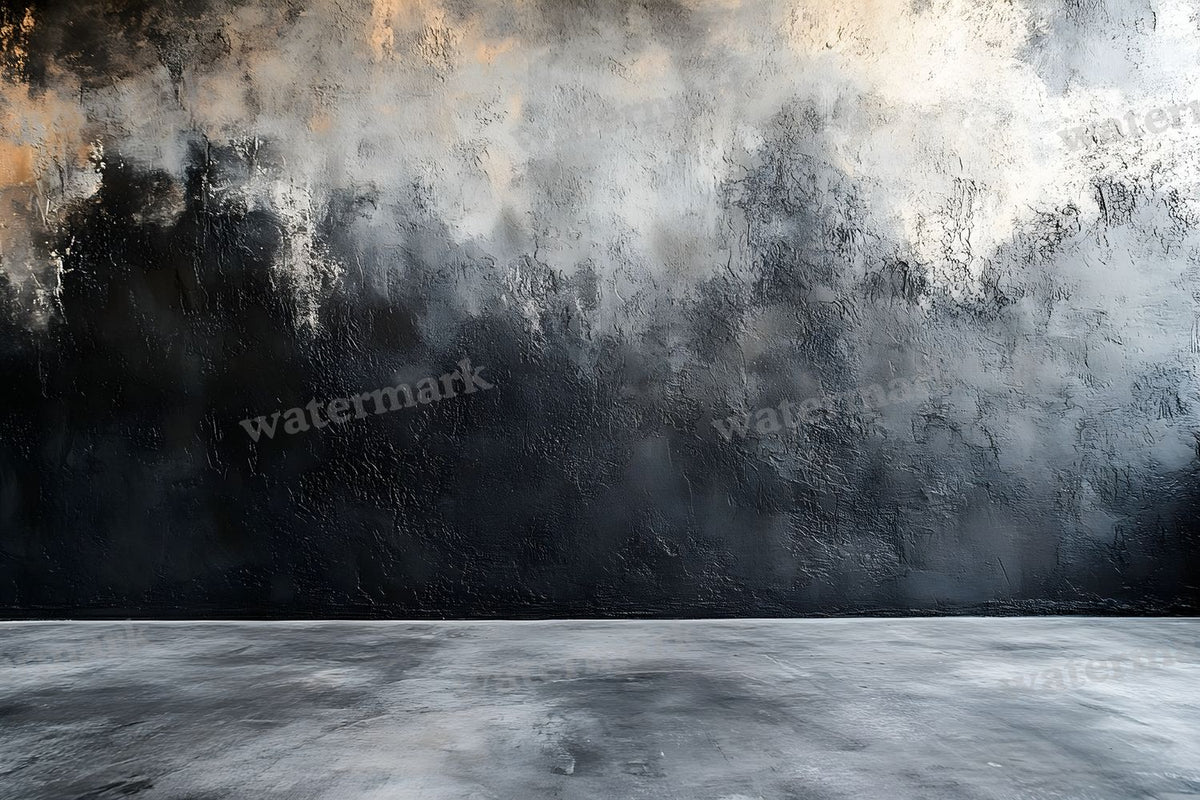 Charcoal Textured Wall digital photo backdrop for photo editing, preview 14