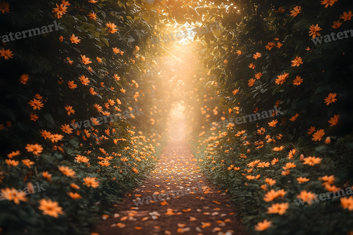 Charming Garden digital photo backdrop for photo editing, preview 14
