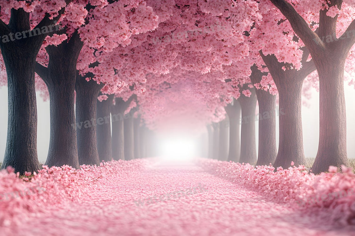 Cherry Blossom Serenity Backdrop Images